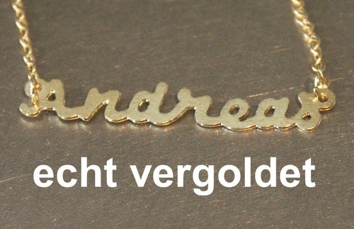 Collier prénom édle andreas - collier,