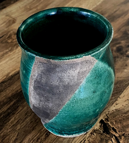 Ancien petit pot - , grès