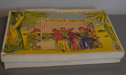 Ancien jeu billard mexicain - ancien,