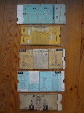Professional Abaca Calculating Ruler Lot - Bolt, Beam, Flat Iron and U...