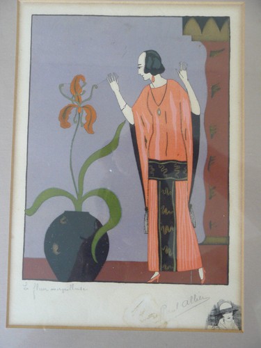 Paul allier pochoir mode - pochoir, 1925