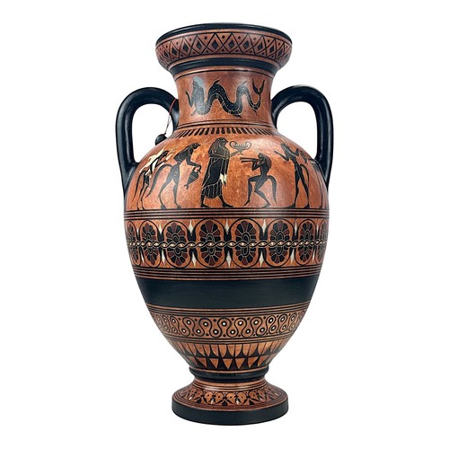 Dieu dionysos avec satyres - avec,