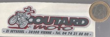 Autocollant. Moto. COUTARD