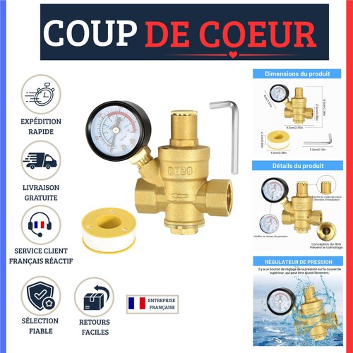 Réducteur pression eau - réducteur, de