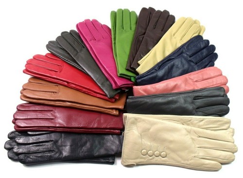 Gants cuir doux haute - en, de