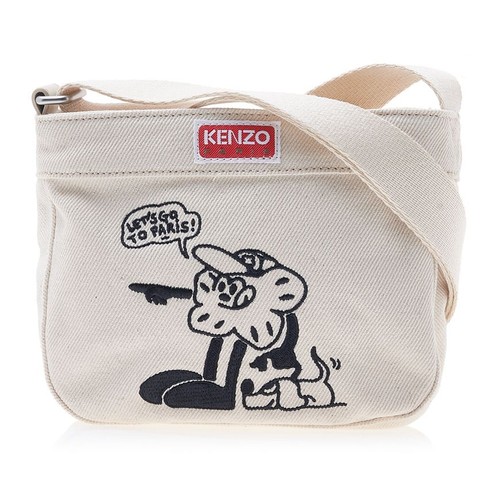 Kenzo sac épaule coton - sac,