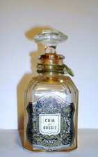 CUIR DE RUSSIE  ancien flacon