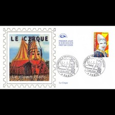 CEF soie - Cirque. Le clown