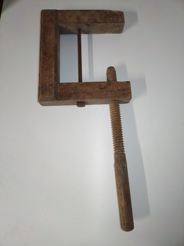 Outil ancien serre - outil, bois