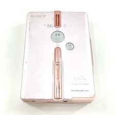Walkman cassette Sony Wm-Ex651 rose en parfait état de fonctionnement