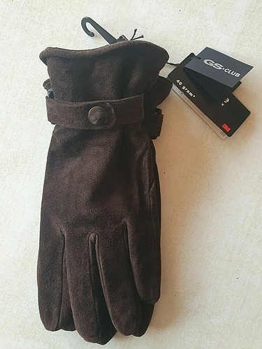 Gants cuir marron neuf - gants,