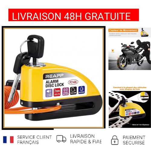 Antivol disque moto scooter - disque,