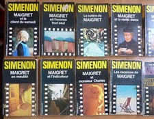 GEORGES SIMENON - MAIGRET - LOT DE 15