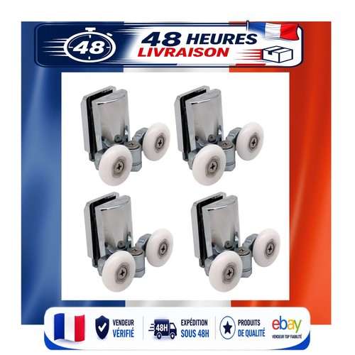 Roulettes porte douche 23 - roulettes,
