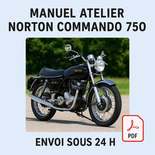 Manuel atelier norton commando - atelier,