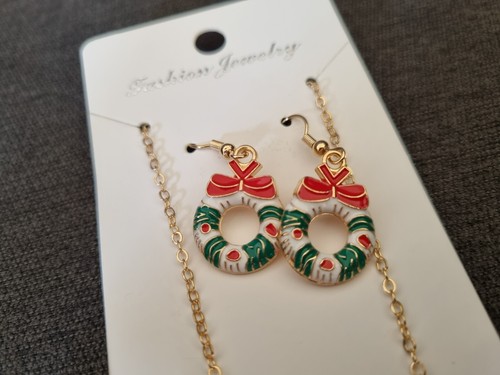 Parure collier boucles - parure,