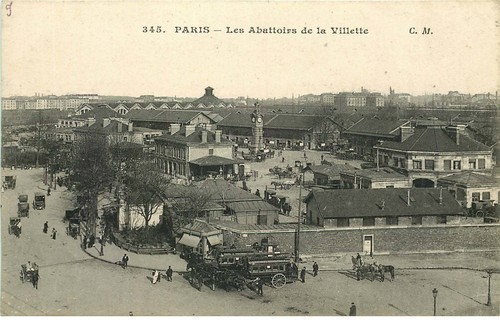 Paris eme les abattoirs de - ,