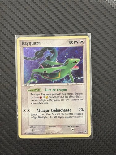 Rayquaza holo 107 deoxys - rayquaza, 22/107