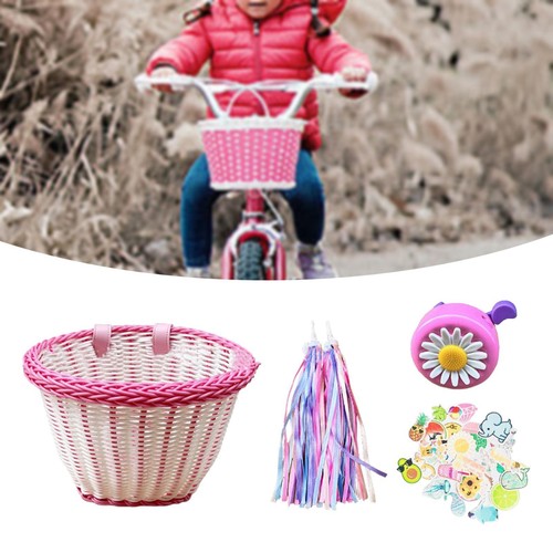 Panier vélo tissé pour - de,