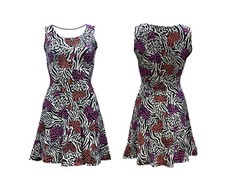 Robe Évasée Rockabilly