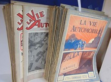 Lot de 58 N°  Revue la vie automobile  de 1930 à 1937...