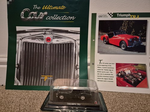 Triumph tr3 1955 vert - 1/43,
