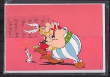 CARTE ANNIVERSAIRE UDERZO . ASTÉRIX . ALBERT RENÉ . 1999 . ( EDR 18 ) .