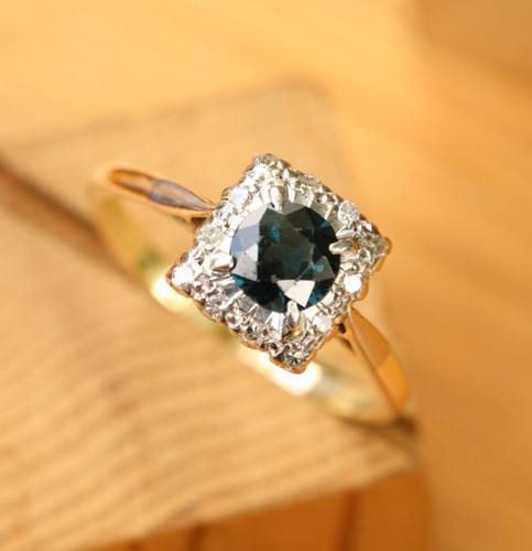 Bague cocktail vintage - cocktail, or
