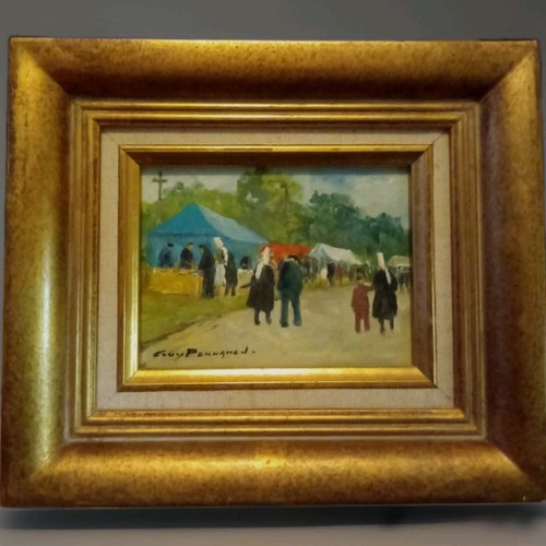 Guy pennamen huile sur toile - guy,