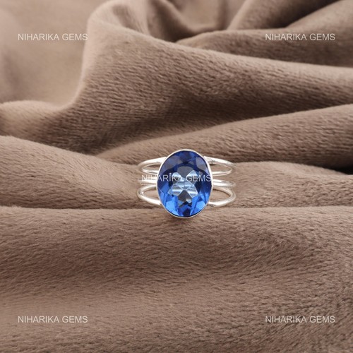 Bague solitaire argent - bague,