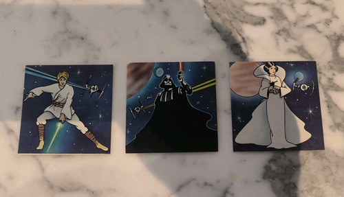 Rare autocollants star wars - star,