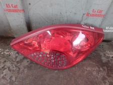 Peugeot 207CC 2007 Driver Rear Light 9680179080 - X/S4 #R1