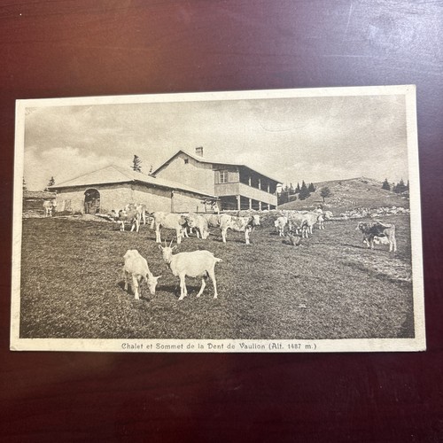 Cpa suisse chalet - chalet, du