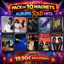 ⭐ 10 MAGNETS FRIGO VINYLE