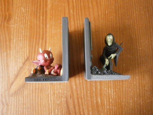 Figurine serre livres - figurine,