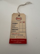 Etiquette de contrôles