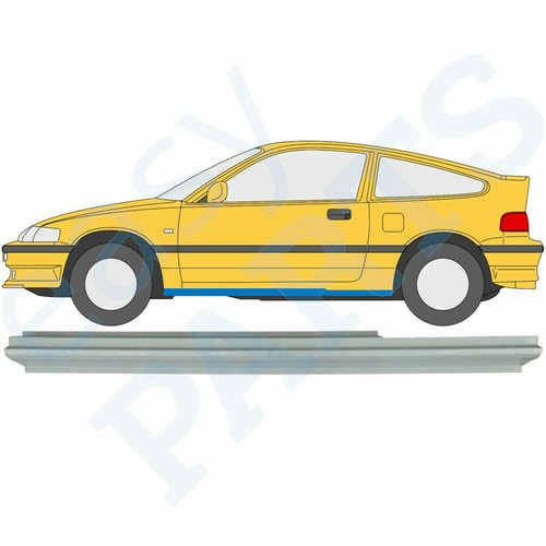 Honda crx 1987 1992 tôle - tôle, de
