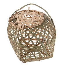  Cage À Volaille En Bambou Faite Main Poulailler De Voyage Pour Poulets