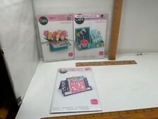 Sizzix Framelits 660142, 661845, 660718 Sentiments Framelits Happy Birthday