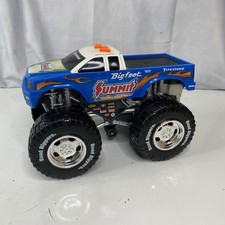 Big Foot Monster Truck 4x4 Firestone Summit Racing Battery Op Toy 6" Tall WORKS