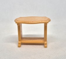PETITE TABLE BASSE GUERIDON MARRON DORE PLAYMOBIL...