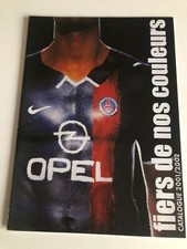 Catalogue Officiel PSG Boutique * Saison 2001/2002