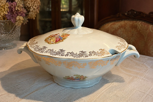 Soupière porcelaine royale - soupière,