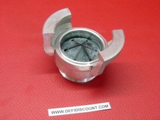 Demi raccord symétrique pompier sans verrou à douille filetée mâle pas gaz