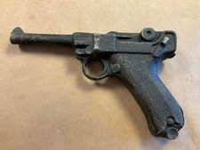 Vintage Cast Aluminum German LUGER Prop Replica NON-FIRING