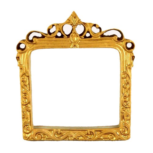 Miroir orné cheminée - de,