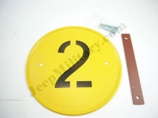 Plaque tonnage sur calandre Jeep willys MB et Ford Gpw Us Ww2