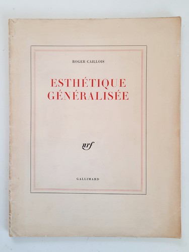 Roger caillois esthétique - roger,