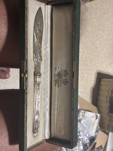 Old coupe papier argent - coupe,