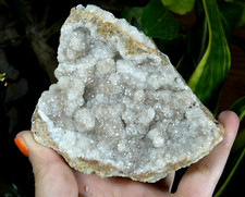 Druse Cristaux Calcite Diamant